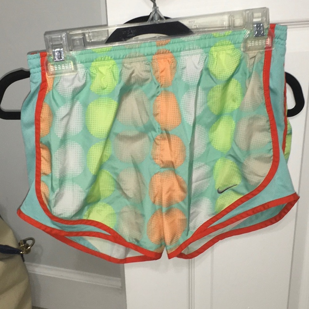 Nike polka dot shorts
